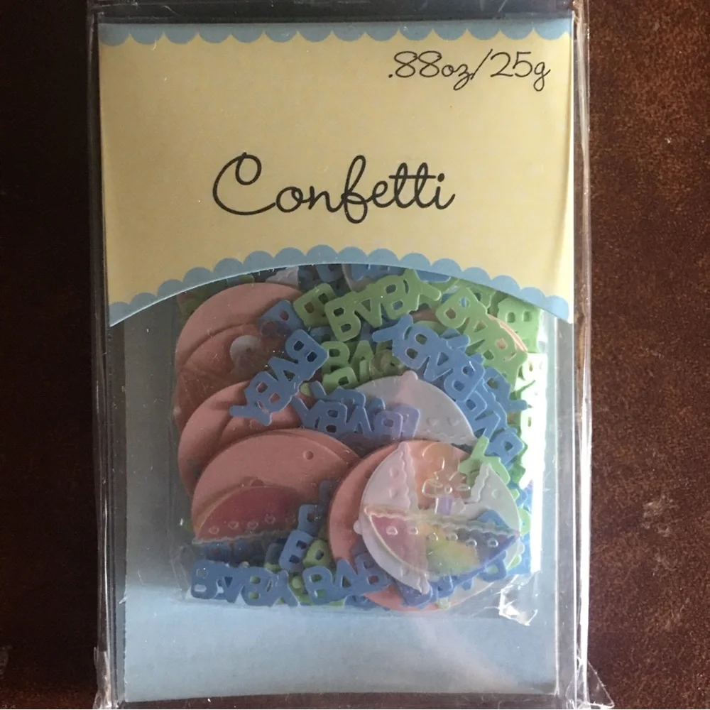 NWT 3 pack of baby confetti